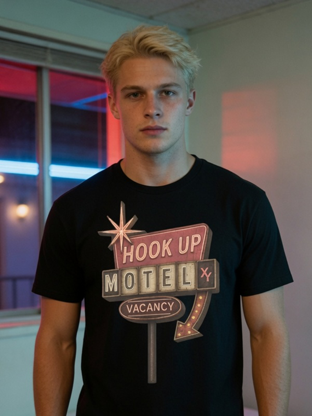 HOOK UP MOTEL XY — HOUND XY T-Shirt